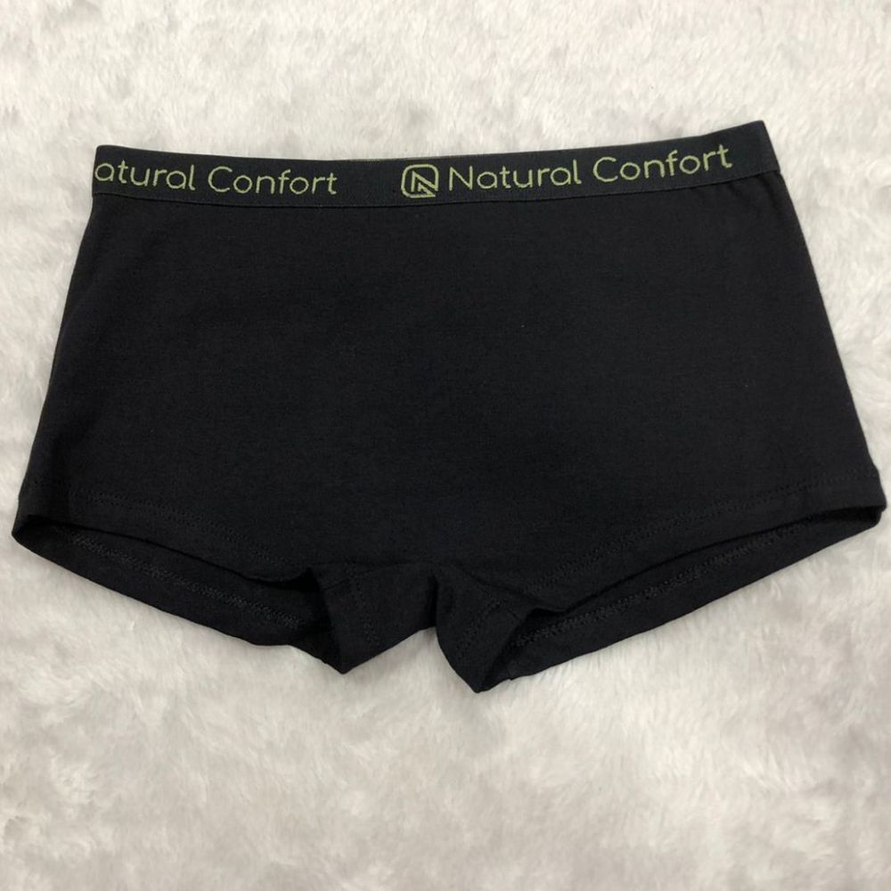 Short Cotton Boxer Elastico Personalizado Natural Confort