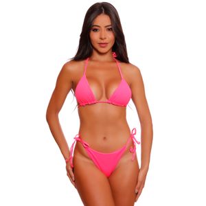 Biquíni Aro V Bonita Onça Pink Brasil.(Bikinis)