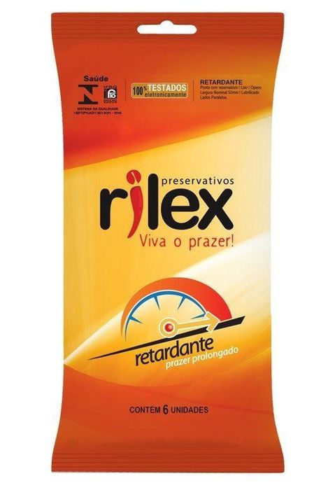 Preservativo Retardante 6 Unidades Rilex