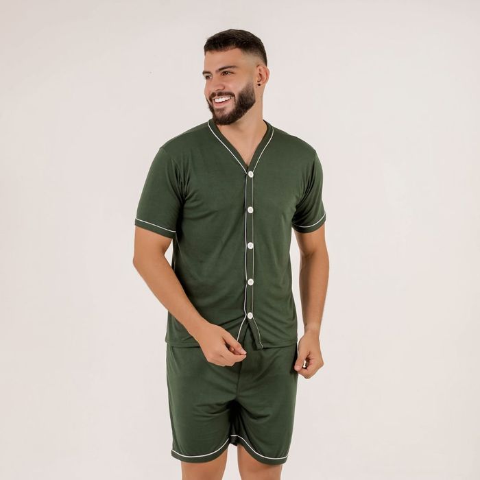 Pijama Americano Masculino Amável Moda íntima