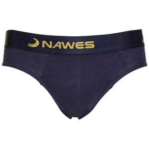 Cueca Slip Algodão Lateral Canelada Nawes