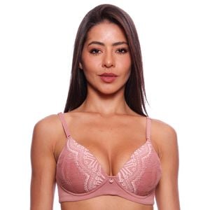 Sutiã Bojo Flex Renda Sem Aro Econfort Lingerie