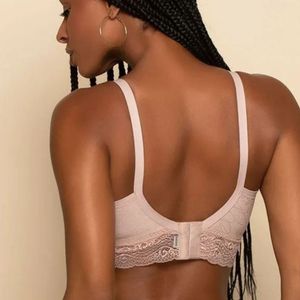 Sutiã Sem Bojo Sem Aros Textura Renda Nayane Lingerie