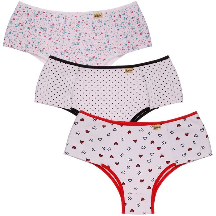 Calcinha Tanga Marcella Estampada Cotton Patitex