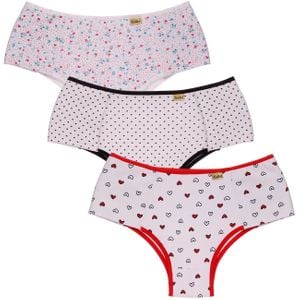 Calcinha Tanga Marcella Estampada Cotton Patitex