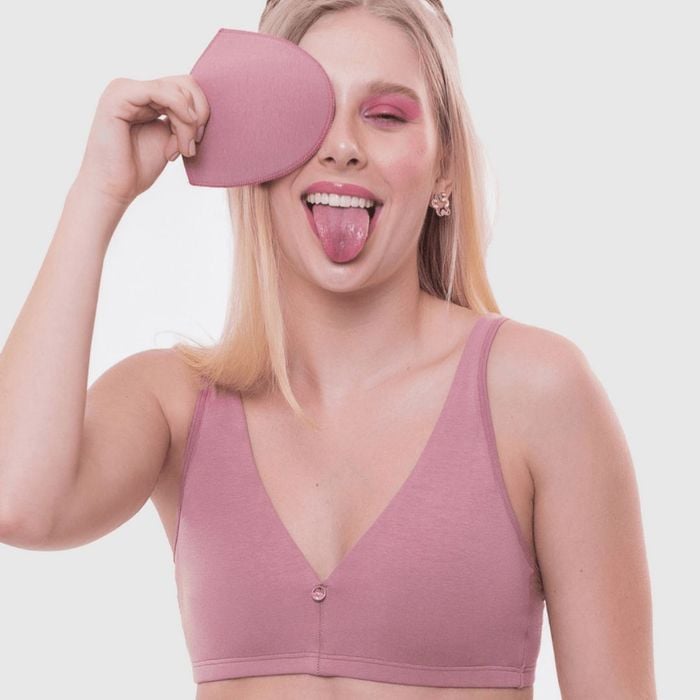 Sutiã Top Alça Bojo Removível Liso Econfort Lingerie