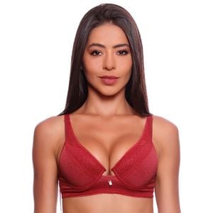 Sutiã Base Bojo Decote Rendado Nayane Lingerie