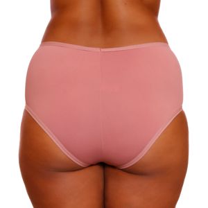 Calcinha Conforte Microfibra Plus Size Detalhe Em Renda Dy Girl