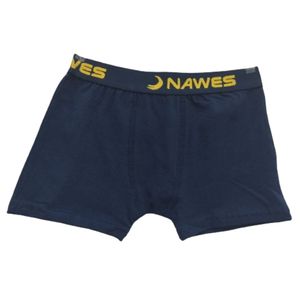 Cueca Boxer Infantil Algodão Lisa Nawes