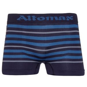 Cueca Boxer De Microfibra Com Listras Altomax