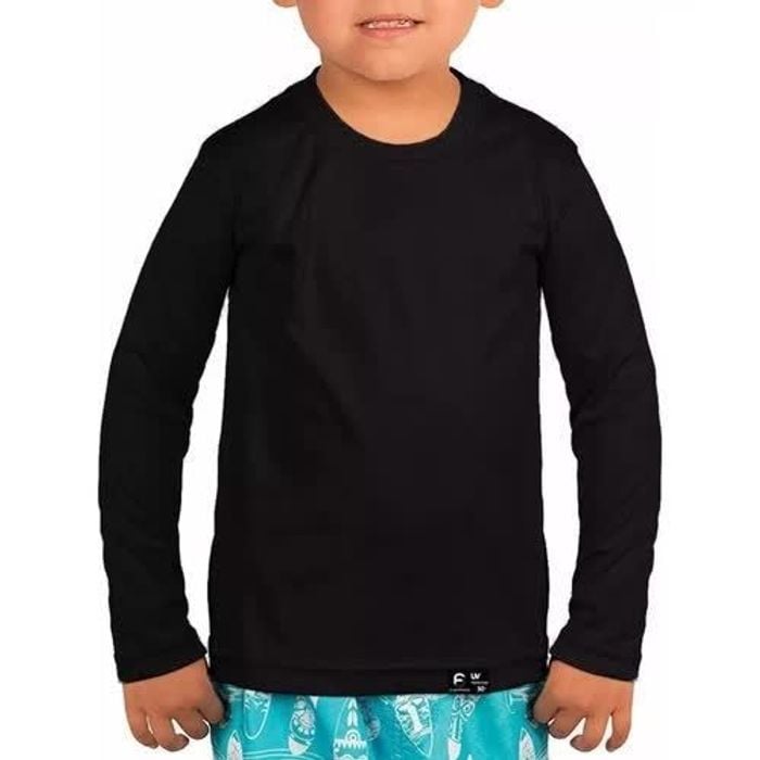 Blusa Proteção Solar Uv 50 Manga Longa Infantil