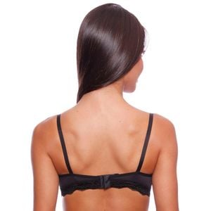 Sutiã Fashion Base Franzido Renda Elástica Nayane Lingerie