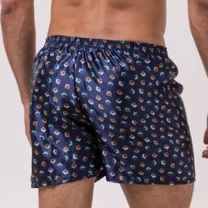 Cueca Samba Canção De Seda Estampada Idis Lingerie