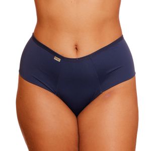 Calcinha Naty Com Cós Alto Em Microfibra Plus Size Patitex