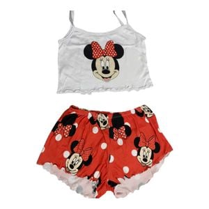 Short Doll Blogueirinha Infantil Estampado Em Suede