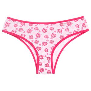 Calcinha Tanga De Cotton Estampada Nassama