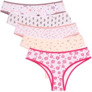 Calcinha Tanga De Cotton Estampada Nassama