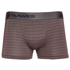 Cueca Boxer Em Microfibra Listras Risca De Giz Nawes