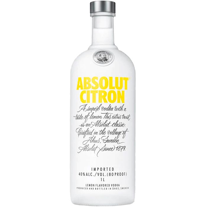 Vodka Absolut Citron 750 ml