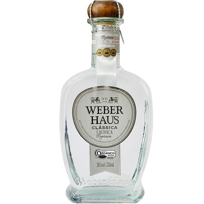 Cachaça Weber Haus Prata Orgânica 750 ml