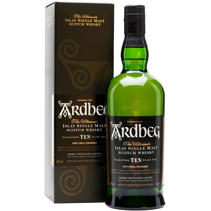 Whisky Ardbeg 10 anos 750 ml