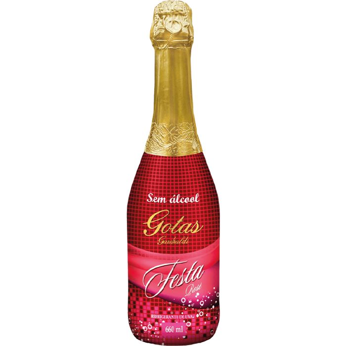 Garibaldi Gotas Rosé Sem Álcool 660 ml