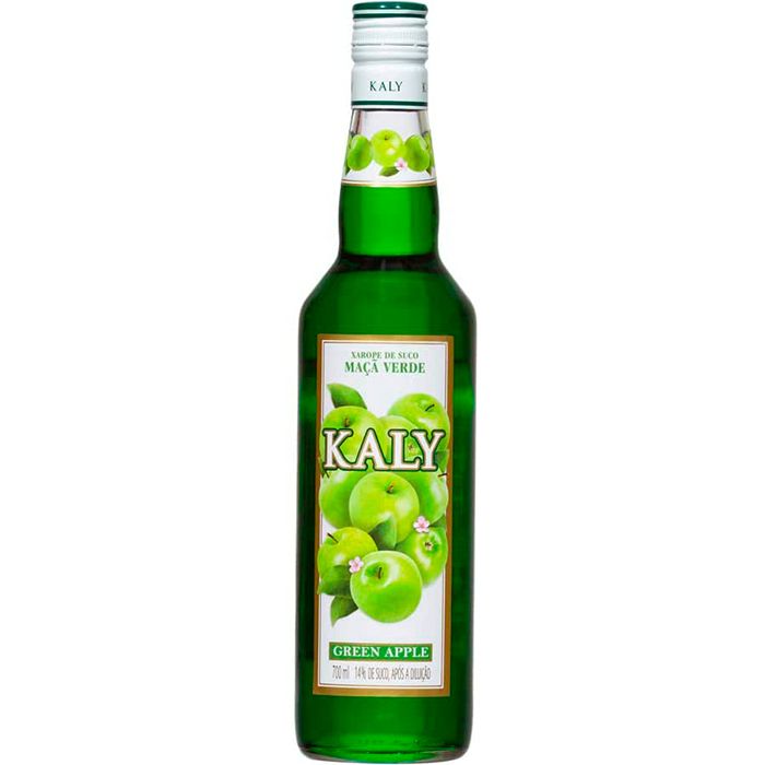 Xarope Kaly Maça Verde 700 ml
