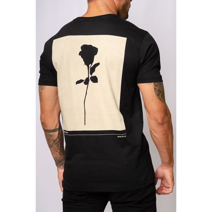 T-Shirt Black Rose
