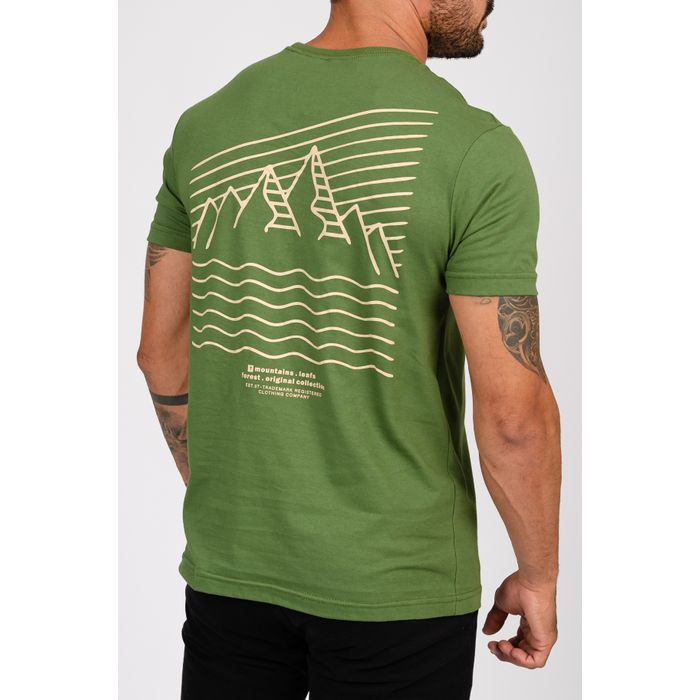 T-Shirt E-Forest Leafs
