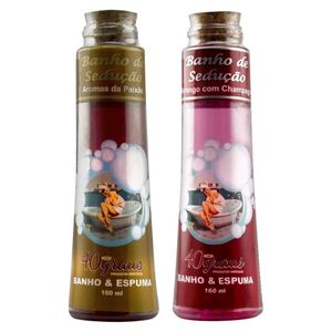 ESPUMA DE BANHO AROMÁTICA 160ML 40GRAUS
