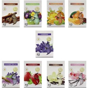 VELA AROMA INTENSO IMPORTADA 06 UNIDADES FEITIÇOS