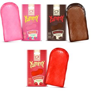 Capa Peniana Soluvel Yummy Comestivel Sexy Fantasy