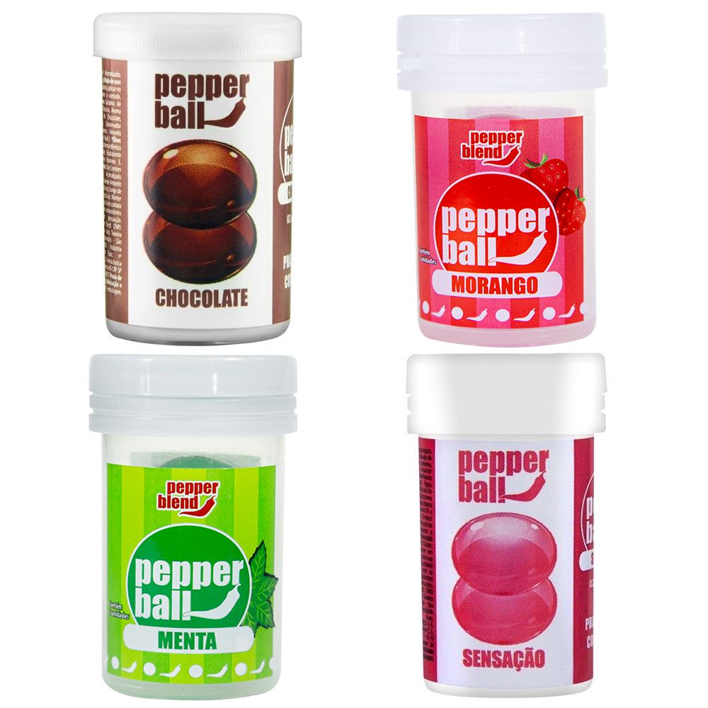 PEPPER BALL PLUS COMESTÍVEL DUPLA 3G PEPPER BLEND