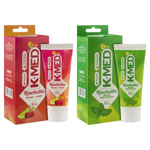 K-MED ROCKETTS GEL ÍNTIMO BEIJÁVEL AROMÁTICO 50G CIMED