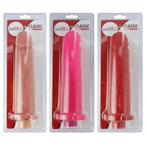 Protese Vibrador Controle Interno 25 X 6cm Hot Flowers