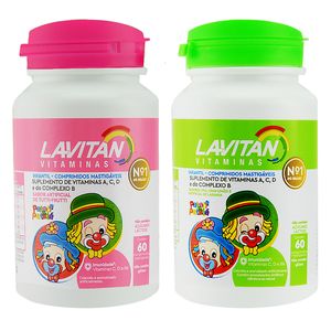 Lavitan Infantil Patati Patata Mastigáveis 60 Comprimidos Cimed