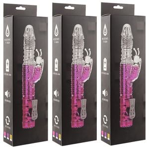 Vibrador Rotativo Sobe E Desce Butterfly 23 X 35cm Vipmix