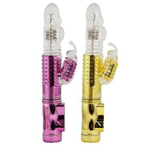 Vibrador Jack Rabbit Rotativo Vai E Vem 36 Vibracoes Sexy Import