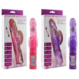 Vibrador Jack Rabbit Vai E Vem 36 Vibracoes Sexy Import