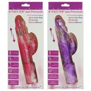 Vibrador Jack Rabbit Vai E Vem 36 Vibracoes Sexy Import