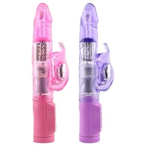 Vibrador Rotativo Rabbit 7 Vibracoes 22 X 3cm Vipmix