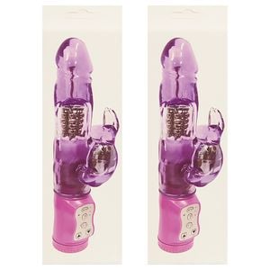 Vibrador Rotativo Rabbit 7 Vibracoes 22 X 3cm Vipmix