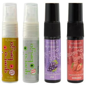 Quero Beijo Aromatizante Bucal Spray 15ml Sofisticatto