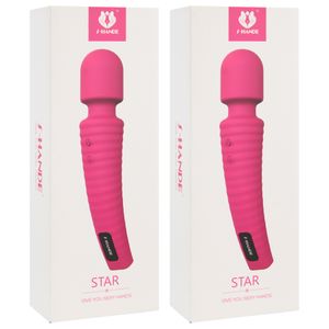 Vibrador Varinha Magica Recarregavel Star S Hande Sexy Import