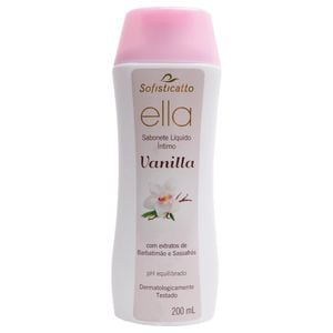 Ella Sabonete Intimo Liquido Aromatico 200ml Sofisticatto