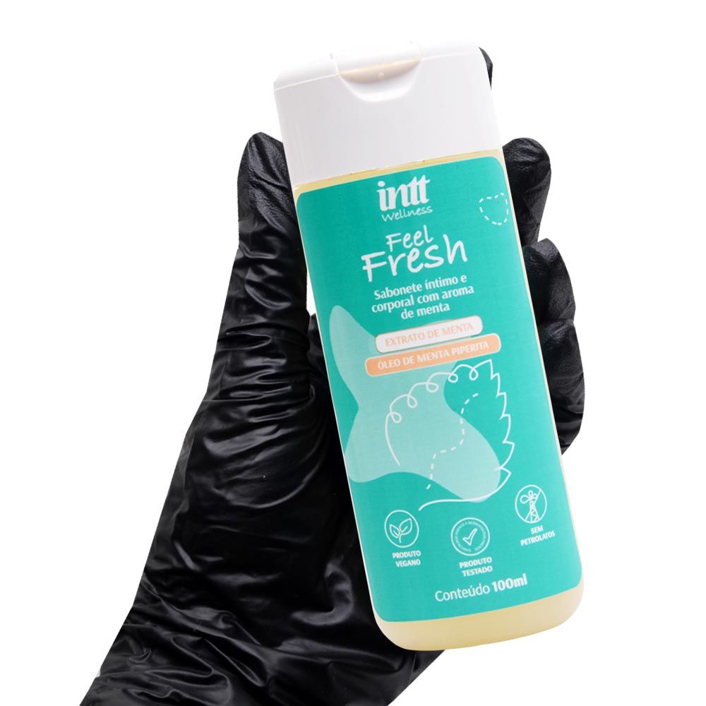 Sabonete Intimo Feel Fresh Menta-100ml- GOZZE SEX SHOP