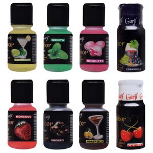  Sabor Hot Gel Comestivel 15ml Garji