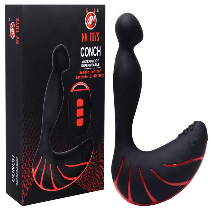 Vibrador Próstata Conch Nv Toys Controle Vipmix