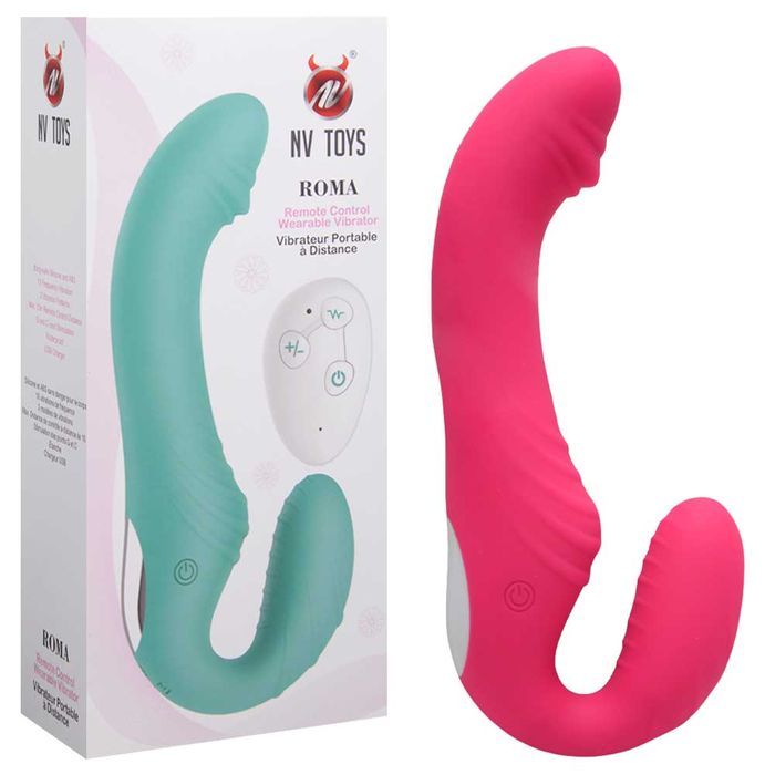 Penetrador Strapless Plug Vaginal Roma Nv Toys Vipmix