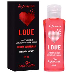 Love Hot Oleo Beijavel Massagem 35ml Sofisticatto